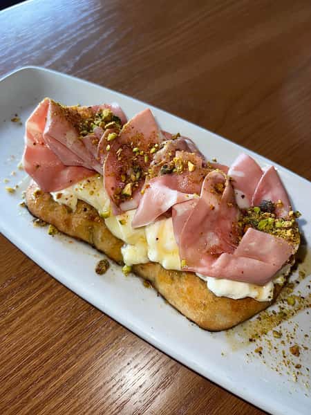 Imported Mortadella Toast
