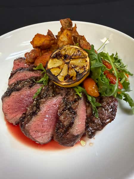 Grilled 10 oz C.A.B. Flat Iron Steak