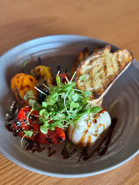 Burrata and Peppers