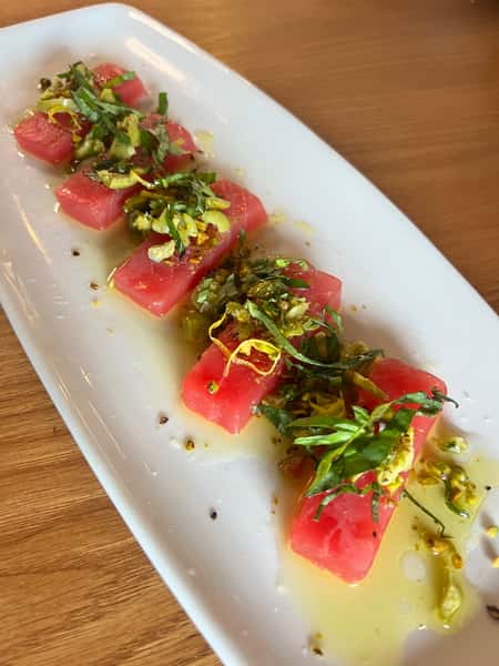 Sicilian Tuna Crudo