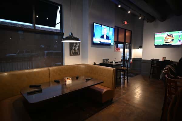 bar area