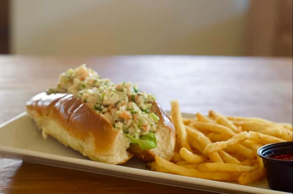 Shrimp Salad Roll