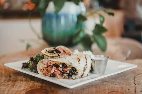 Rundown Fish Burrito
