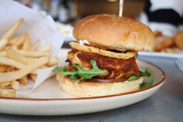 Blackened Cod Sandwich