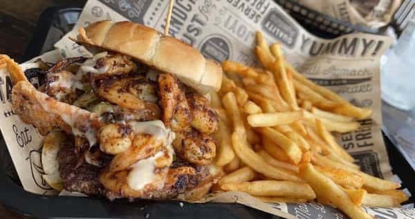 shrimp po'boy