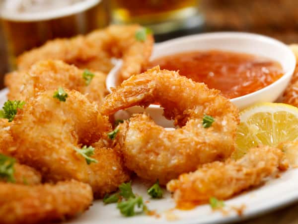 30 Med Shrimp ( fried or grilled)