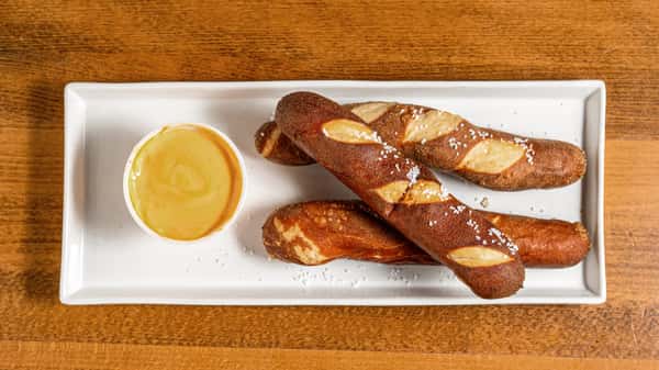 Pretzel Sticks with Beer Cheese