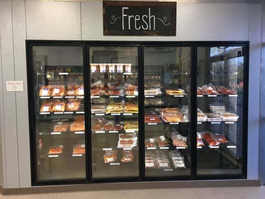 coolers of packaged products