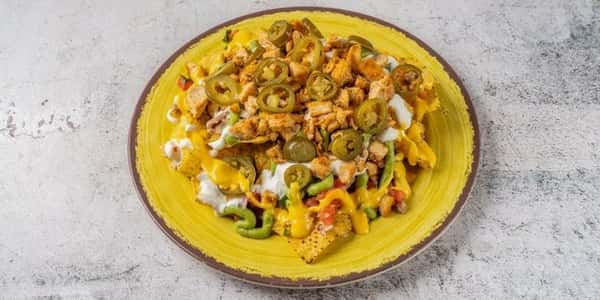 Pancho's Nachos W/ Chicken