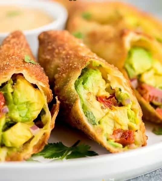 Avacado Egg Rolls (3)