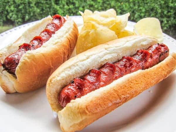 Grilled Hot Dogs (Qty 2)