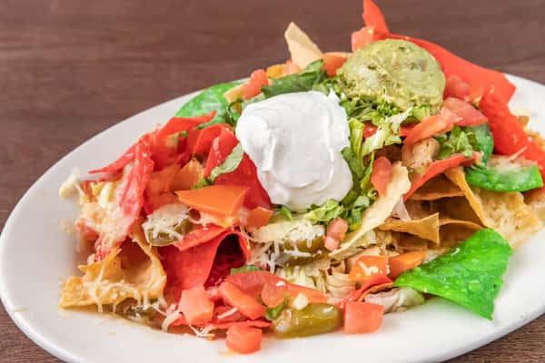 Nachos with 1/2 order