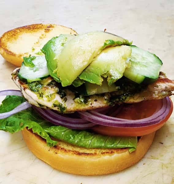 Chicken Pesto Sandwich