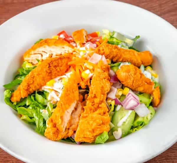 Crispy Chicken Salad Half