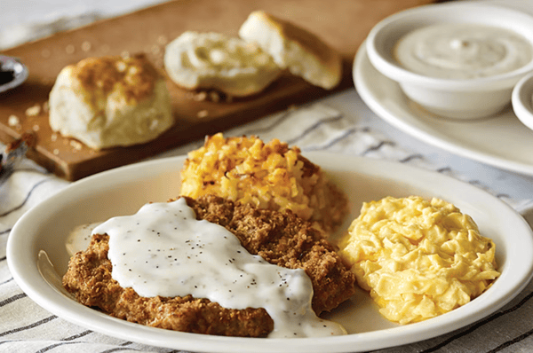 Country Fried steak breakfast