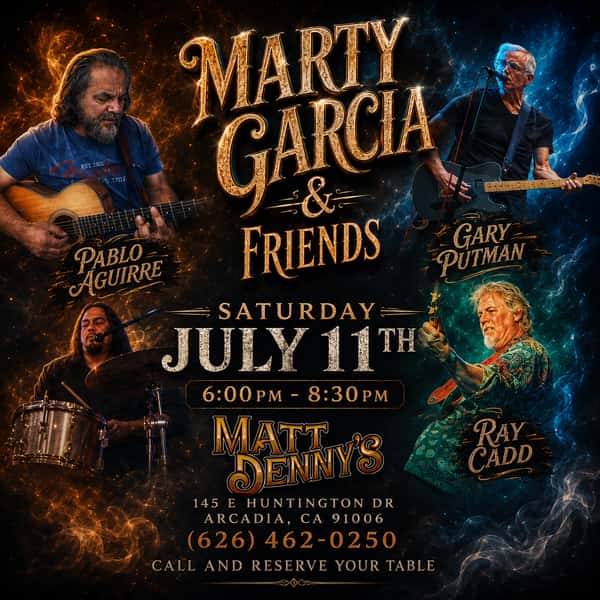 Marty Garcia live music