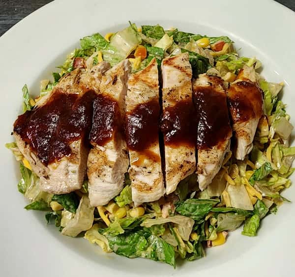 BBQ Chicken Salad Half