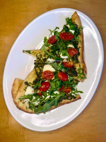Pesto & Arugula Flatbread