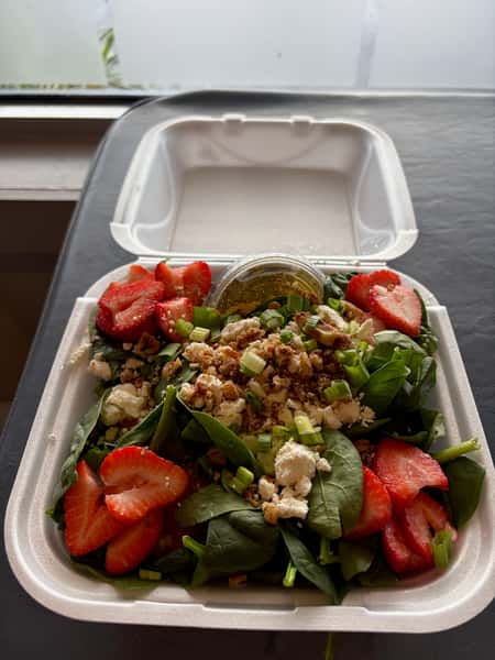 Strawberry Spinach Salad