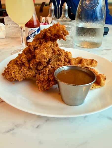 Chicken & Waffles Basket