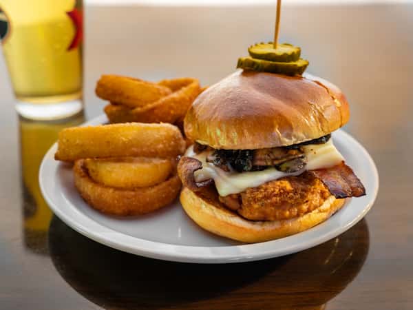 "Bring It On!!" Smothered Chicken Sandwich