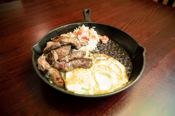 Brazilian Steak and Eggs