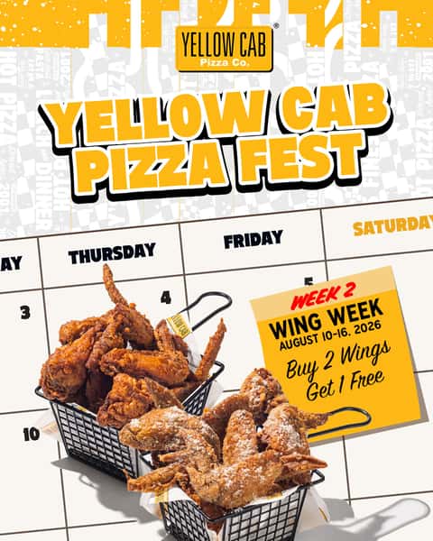 Yellow Cab Pizza Fest Week 2: Wing Week