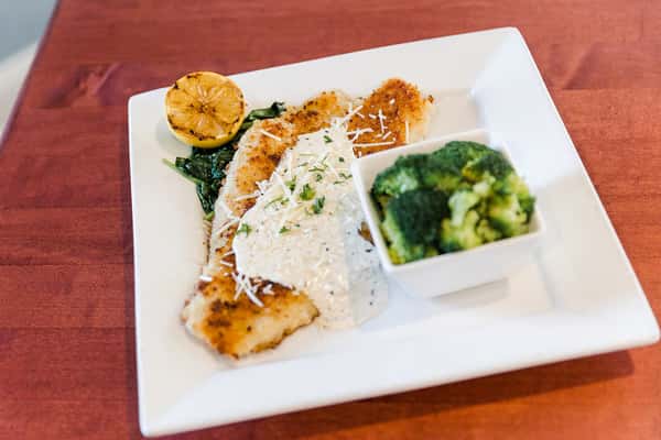 PARMESEAN FLOUNDER