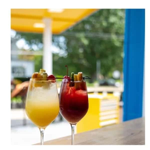 Two sangrias