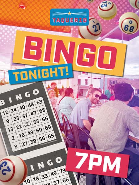 B.I.N.G.O tonight! See you at 7PM 😏🍹
#Taquerio #MysticCT #CTEats #Bingo #NewEngland