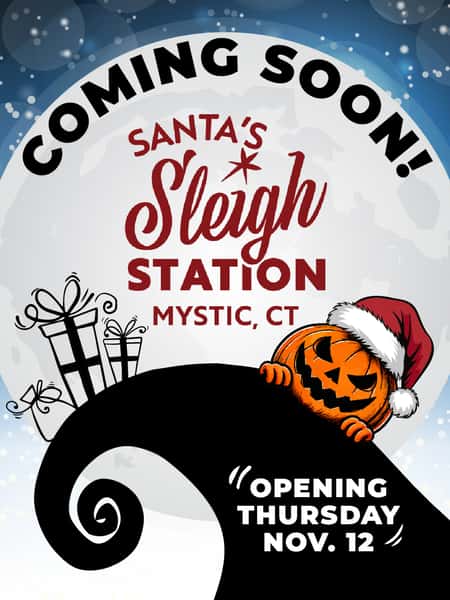 Santa’s Sleigh Station is coming to Mystic! 🎅🎄
Opening Thursday, November 12… and trust us, you won’t want to miss this. 👀✨
Stay tuned for more details! 🎄
#MysticCT #SantasSleighStation #ChristmasInMystic #HolidaySeason