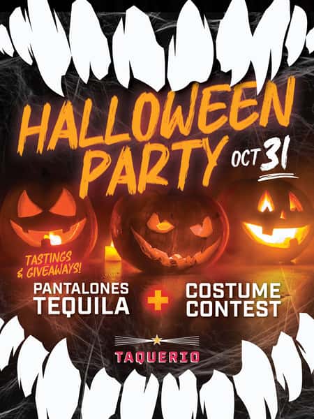 🎃 Halloween plans? Slay Station is the place to be! 👻
Join us for our Halloween party on Saturday, October 31st, featuring Pantalones Tequila tastings, giveaways, a costume contest, and more! 🍹🕸️
Come dressed to impress and celebrate Halloween with us at Slay Station in Mystic, CT!🌮🔥
#SlayStation #Taquerio #MysticCT #Halloween #HalloweenPopUp #CTEats