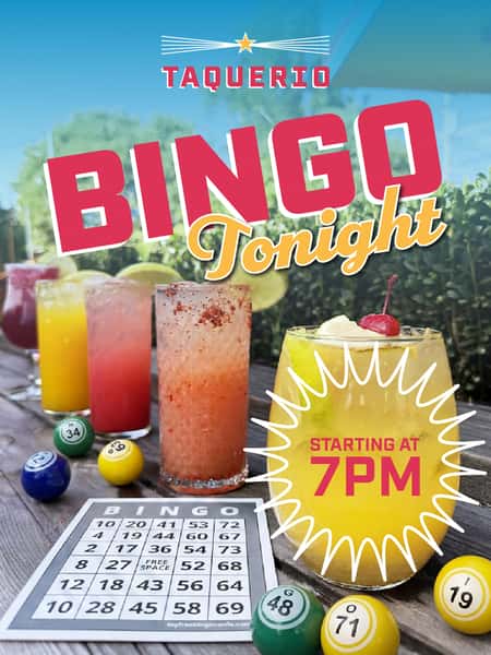 BINGO TONIGHT!!!😏🍋‍🟩

See ya at 7PM

#Taquerio #MysticCT #Bingo #CTBingo #Margarita