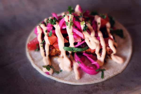 Salmon Taco