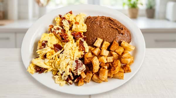 Bacon & Egg Plate