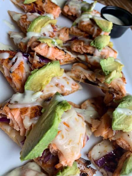 Salmon Nachos