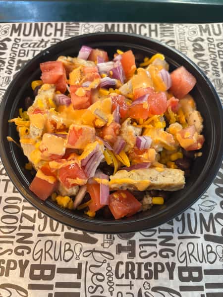 Chicken Burrito Rice Bowl Monday