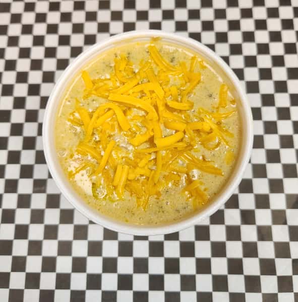 Cup of Broccoli Cheddar Soup