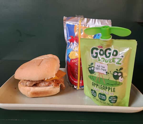Kid's Pork & Cheddar Slider