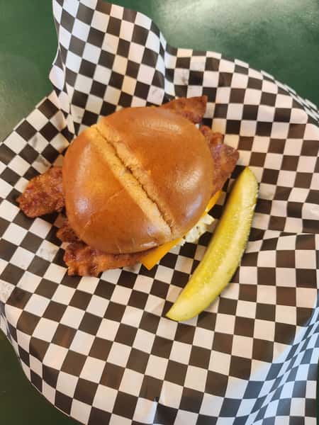 Bacon Egg and Cheese sandwich