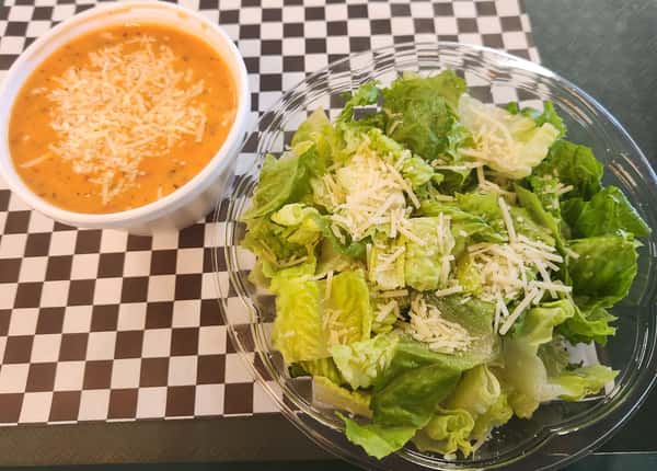 Half Salad w/ Cup of Soup