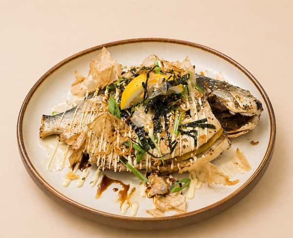 Baked Pompano with Dash Butter