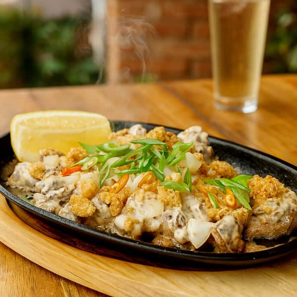 Sizzling Lengua Sisig