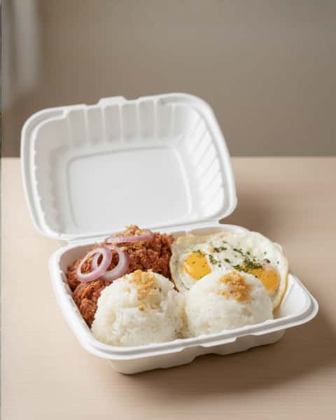 Cornedbeef Silog