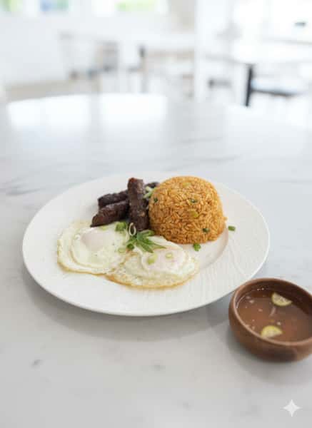 KIMCHI FRIED RICE with LONGGANISA