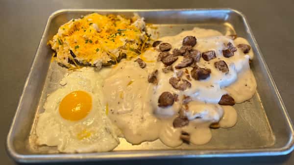 Twisted Biscuits and Gravy