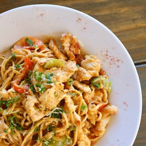 Spicy Cajun Chicken Pasta