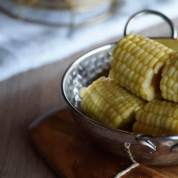 Corn on the Cob 1/2 Order