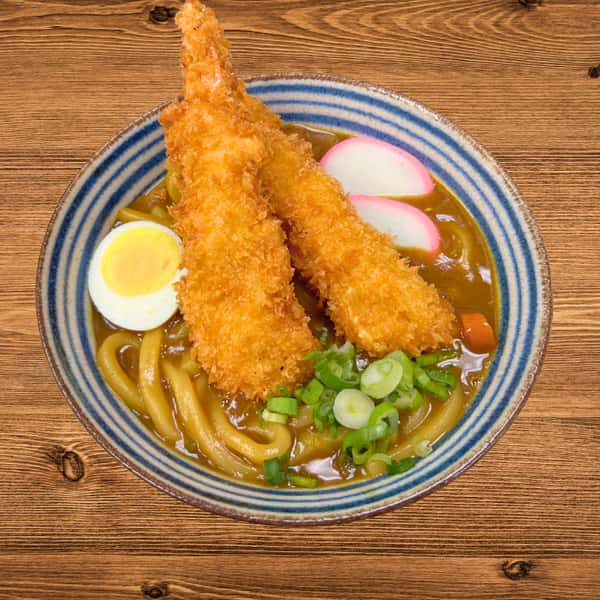 Jumbo Shrimp Curry Udon