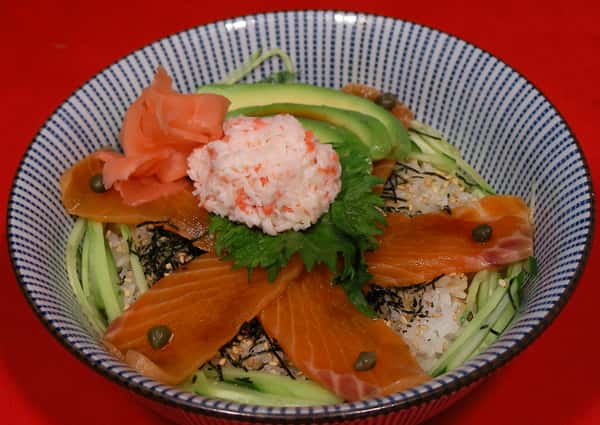 Salmon Sashimi Bowl